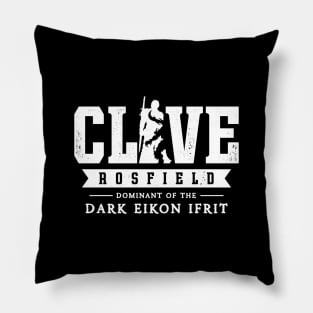 Clive Rosfield Dark Eikon Crest Pillow