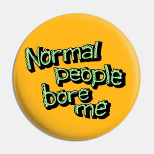 Normal people Pin