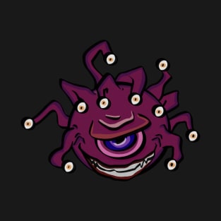 Dungeons and Dragons Beholder Cartoon T-Shirt