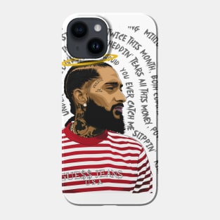 NIPSEY HUSSLE ART Samsung Galaxy Note 10 Case Cover