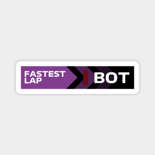 Valtteri Bottas Fastest Lap F1 Magnet