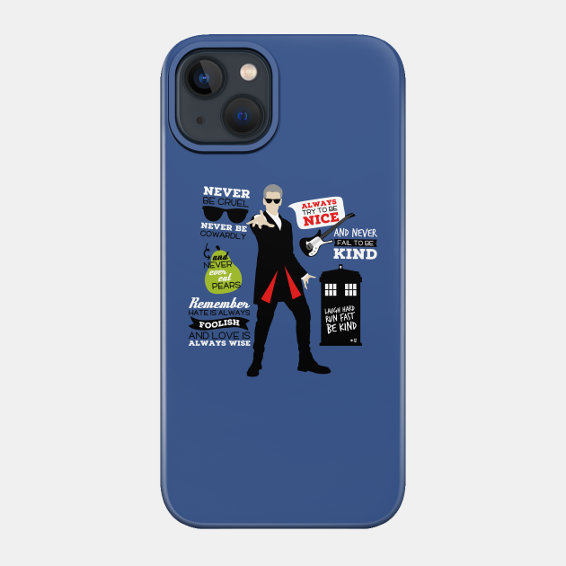 Farewell Dr. 12 - Doctor Who - Phone Case