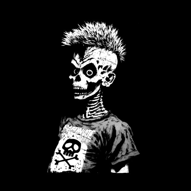 Punk Skull Harlock Fan by JDTee
