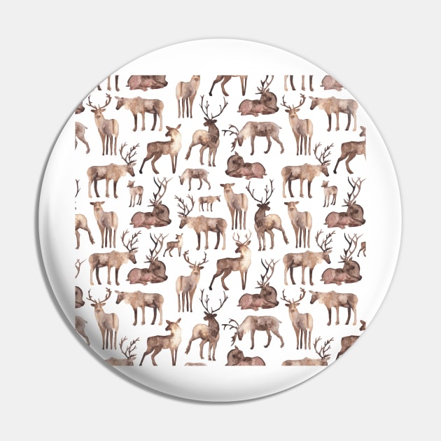 Deer Pin by Elena_ONeill