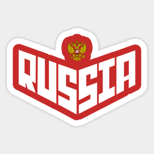 Flag of Russia (since 1991) Sticker for Sale by Smaragdas