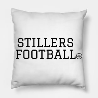Stillers Football - Black Pillow