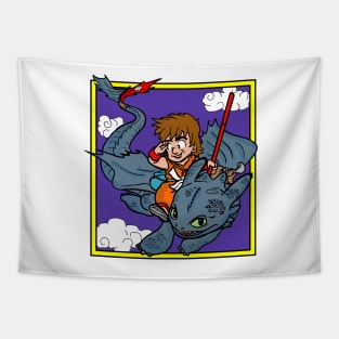 Toothless Dragon Ball Tapestry