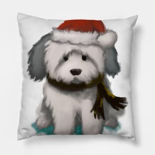 Cute Havanese Drawing Pillow