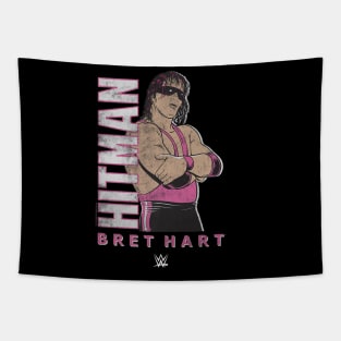 Bret Hart Hitman Distressed Tapestry