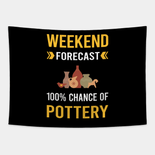 Weekend Forecast Pottery Potter Tapestry