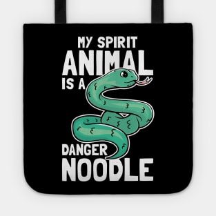 My Spirit Animal Is A Danger Noodle Tote