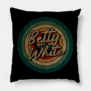 Betty White - Vintage Circle kaset Pillow