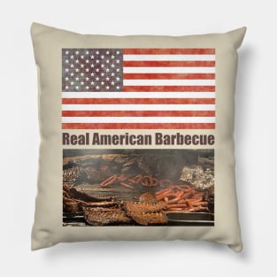 Real American Barbecue Pillow