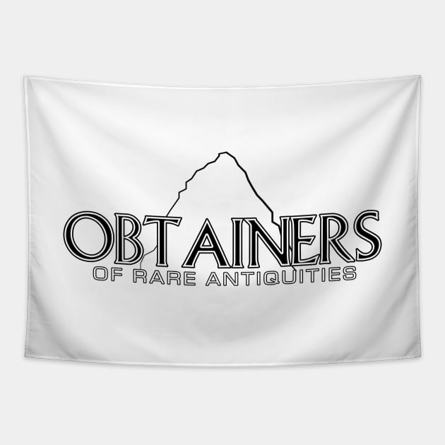 Obtainers of Rare Antiquities Tapestry by Kinowheel