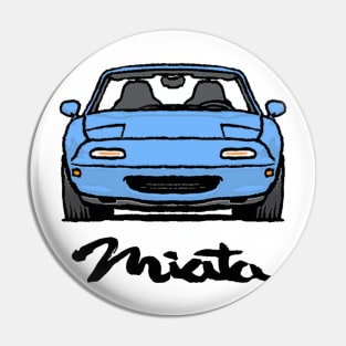 MX5 Miata NA Light Blue Pin