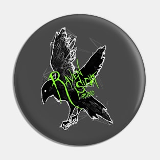 Raven Sight logo Pin