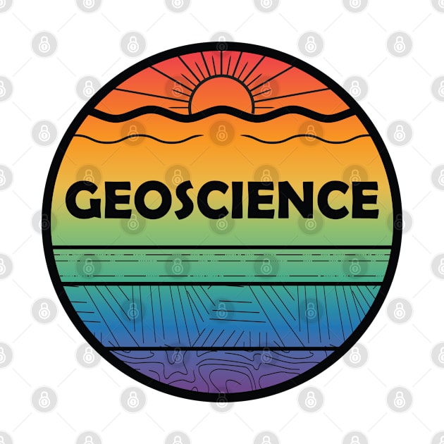 Gay Pride Geoscience Cross Section by Gottalottarocks