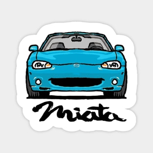 MX5 Miata NB Light Blue Magnet