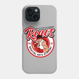 Ryu's Martial Arts Academy Phone Case