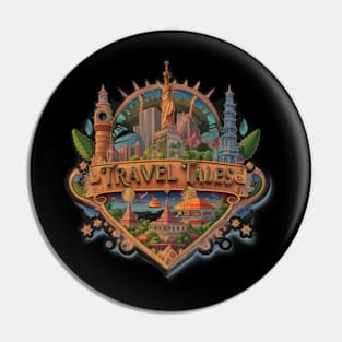 Travel Tales Pin