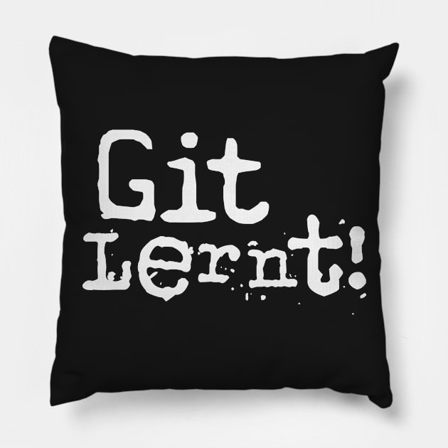 Git Lernt Pillow by MPK_designs