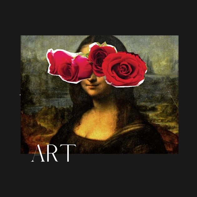 Revisited portrait of mona lisa T-Shirt by Masterpiece Yourself