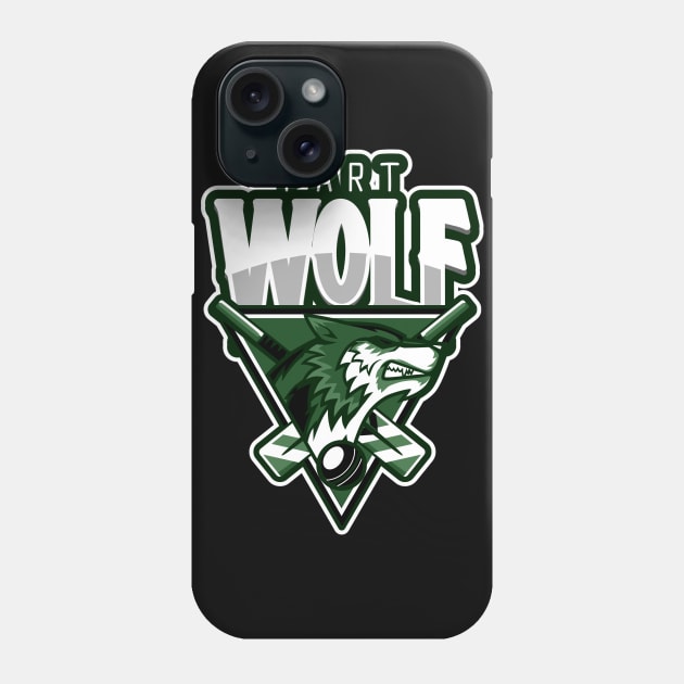 Part Wolf design Phone Case by Wolf Clothing Co