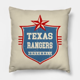 Vintage Rangers Label Pillow