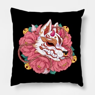 Kitsune Mask Pillow