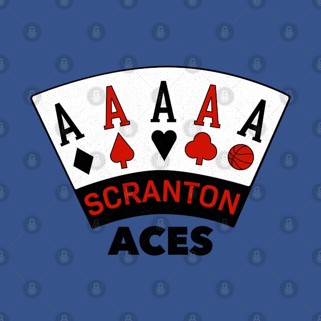 One Year Wonder Scranton Aces Basketball 1980 by LocalZonly