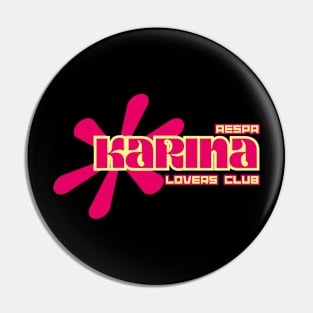 Karina aespa Lovers Club Pin