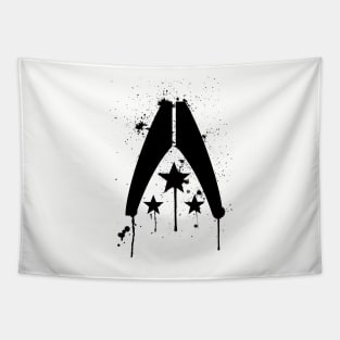 Alliance Splatter Tapestry