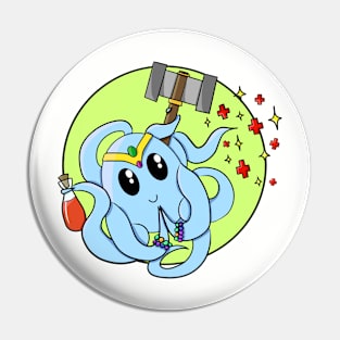 Octopus Cleric - Dungeons and Dragons Pin