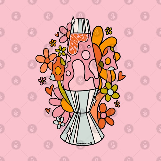 Cancer Lava Lamp by Doodle by Meg