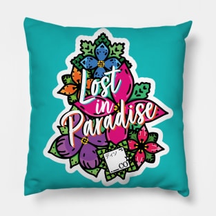 Lost in Paradise Pillow