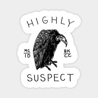 Highly Suspect Band Magnet