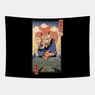 Kame Meowster Tapestry