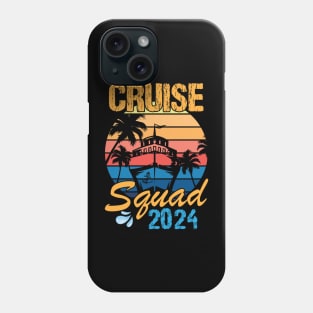 Cruise Squad 2024 Family Cruise Vacation Gifts Phone Case