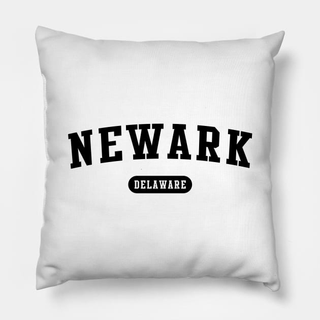 Newark, DE Pillow by Novel_Designs