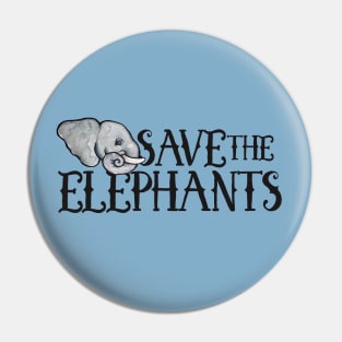 Save the Elephants Pin