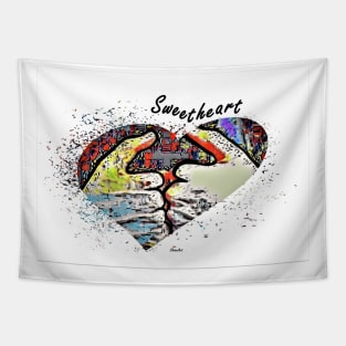 ASL Sweetheart Tapestry