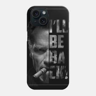 "I'll be back" with Iron Arnie Phone Case