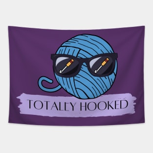 Totally hooked Tapestry