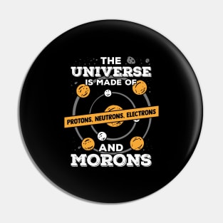 Universe Physicist Science Physic Student Gift Pin