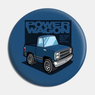 Medium Blue Metallic - Power Wagon (1980) Pin