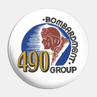 Large Logo 490th BG Pin