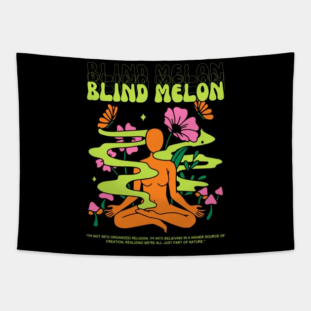 Blind Melon // Yoga Tapestry by Mamamiyah