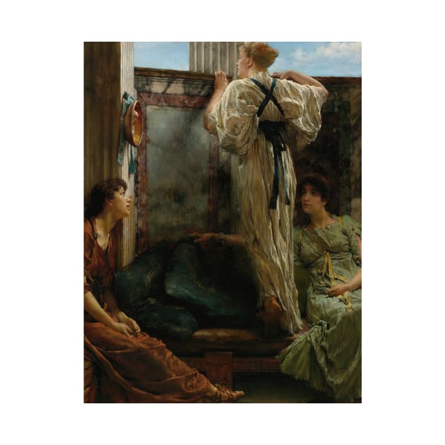 Who Is It by Lawrence Alma-Tadema by Classic Art Stall