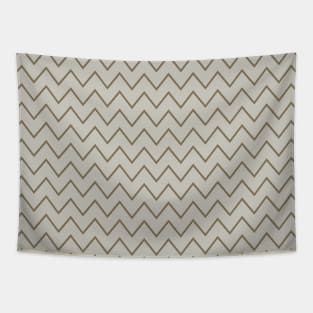 Geometric Zigzag Pattern Tapestry