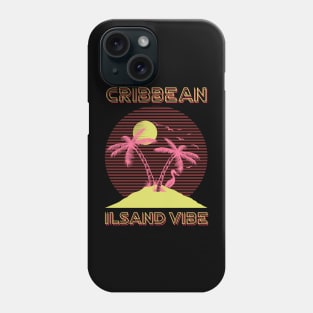 Caribbean island vibe beach Phone Case